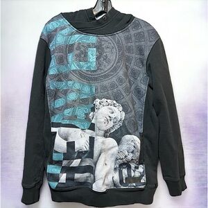 Authentic ENTREE Streetwear LS Heaven Statue Hoodie 2014 Unisex Medium